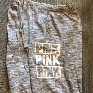 SzXS pink sweat pants